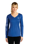 Wine Solution V-Neck Long Sleeve