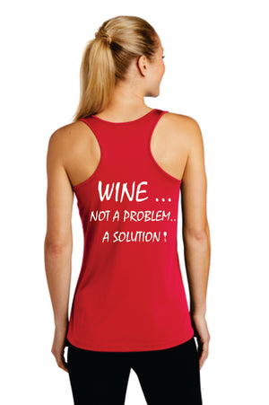 Wine Solution Racerback