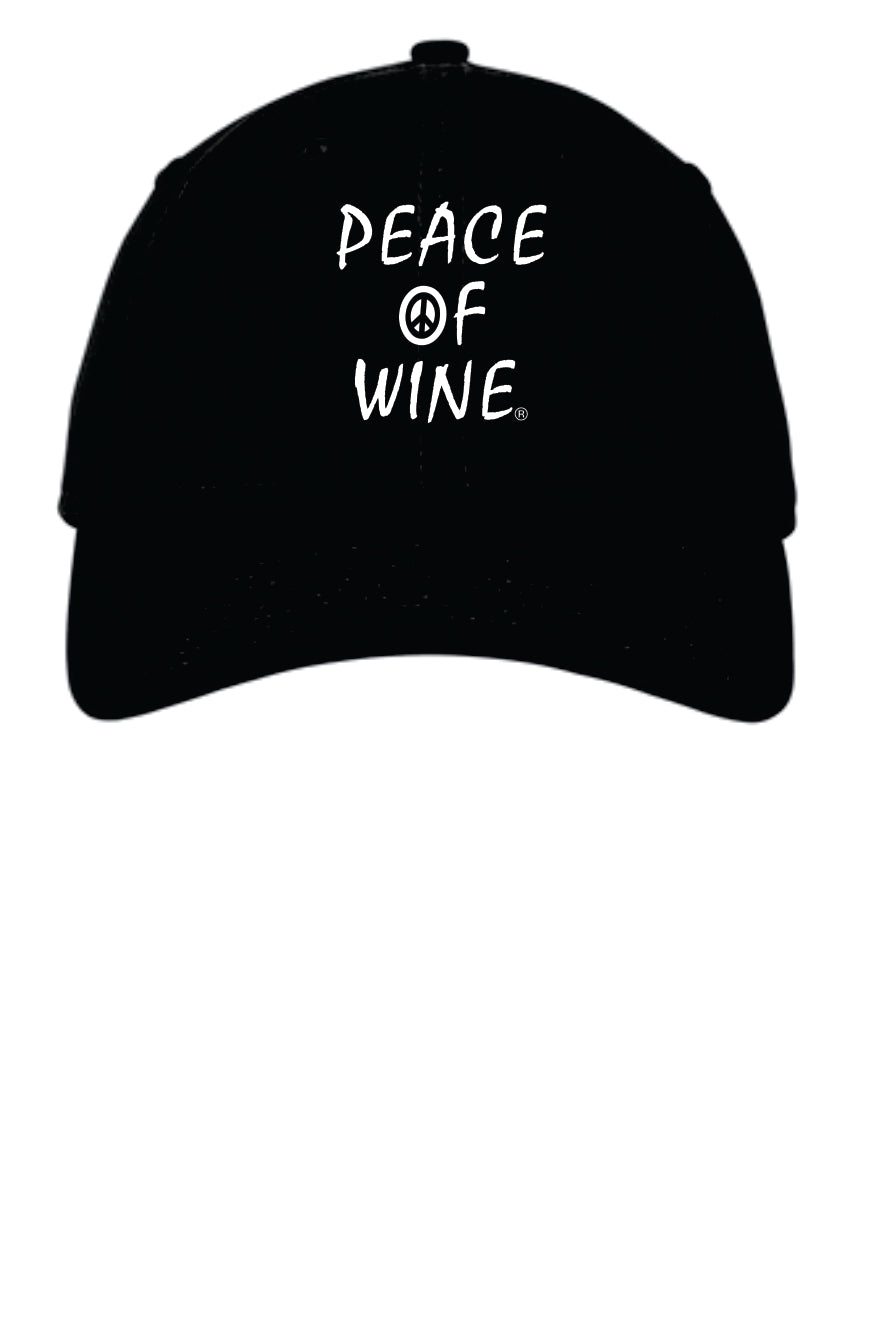 Peace of Wine Logo New Era Adjustable Cap