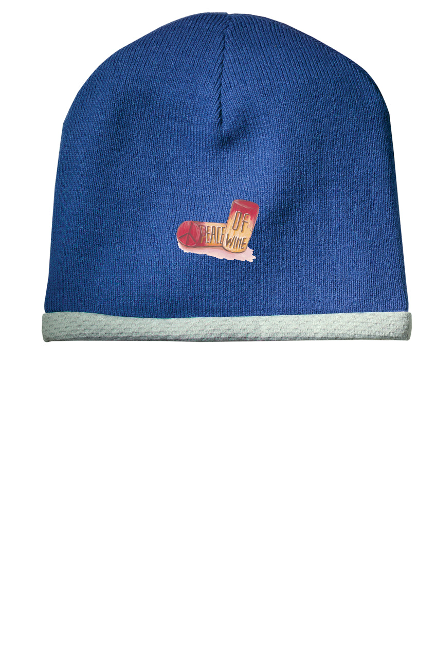 Peace of Wine Cork Beanie